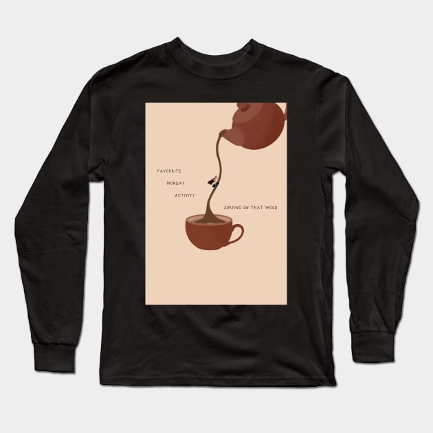 Monday Long Sleeve T-Shirt by bluesbytuba